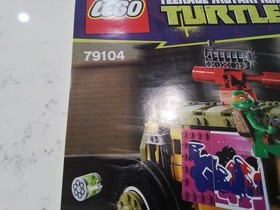 LEGO Instructions Teenage Mutant Ninja Turtles Shellraiser Street Chase 79104