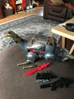 Vintage Takara Japan G1 Transformers Dinobots Sludge Gold Chrome 1984