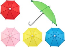 AUEAR, 5 Pack Colorful Mini Umbrella Cute Tiny Small Sunny 5 Pack, 5 Colors
