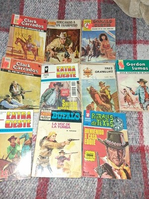 el libro De Vaqueros Lot De 10