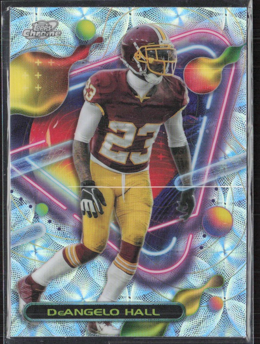 2023 Topps Composite #300 DeAngelo Hall Cosmic Chrome Nucleus Redskins (B)