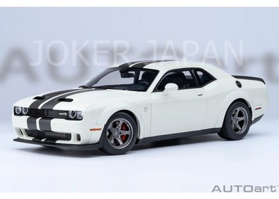 AUTOart Dodge Challenger SRT Super Stock 2023 (white) 71766 1/18 JDM