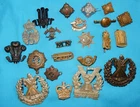 FINE BRITISH MILITARY BADGE LOT WW1 & 2 ERAS - LARGE COLLECTION