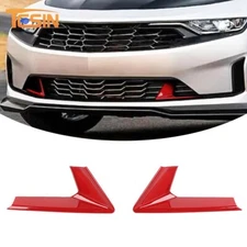 Red Front Bumper Grille Insert Cover Trim For Chevrolet Camaro 2019+ Accessories