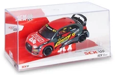 SCX 1/32 Scale Analog Audi S1 WRX Blaklader with lights- New