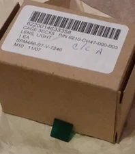 New Military Gauge Indicator Light Lens Green 1/2" x 1/2" Flat Square Small Plas