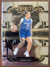 2024 Panini Select WNBA Alissa Pili 34 RC Minnesota Lynx Autograph Signed