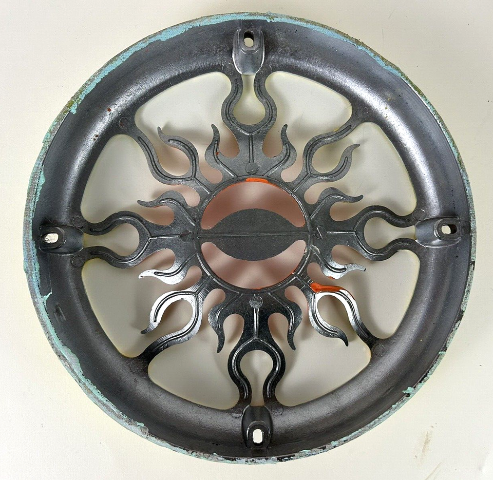 ️ Audiobahn Grill Chrome Aluminum Sub Cover 10.75" Across Back Painted