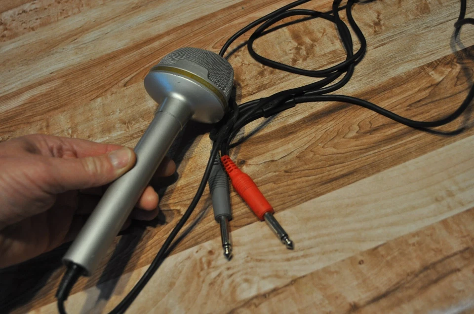 Realistic Electret Condenser Stereo Microphone Mic 33-919A Dual Pattern - Image 3 of 4