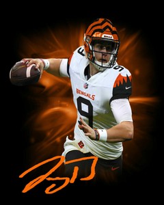 Joe Burrow Facsimile Signed 8x10 Photo Autographed Cincinnati Bengals Lsu Nfl Ebay