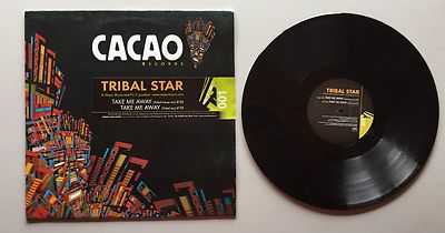 Ref776 Vinyl 33 Tours Tribal Star Take Me Away Cacao Recording