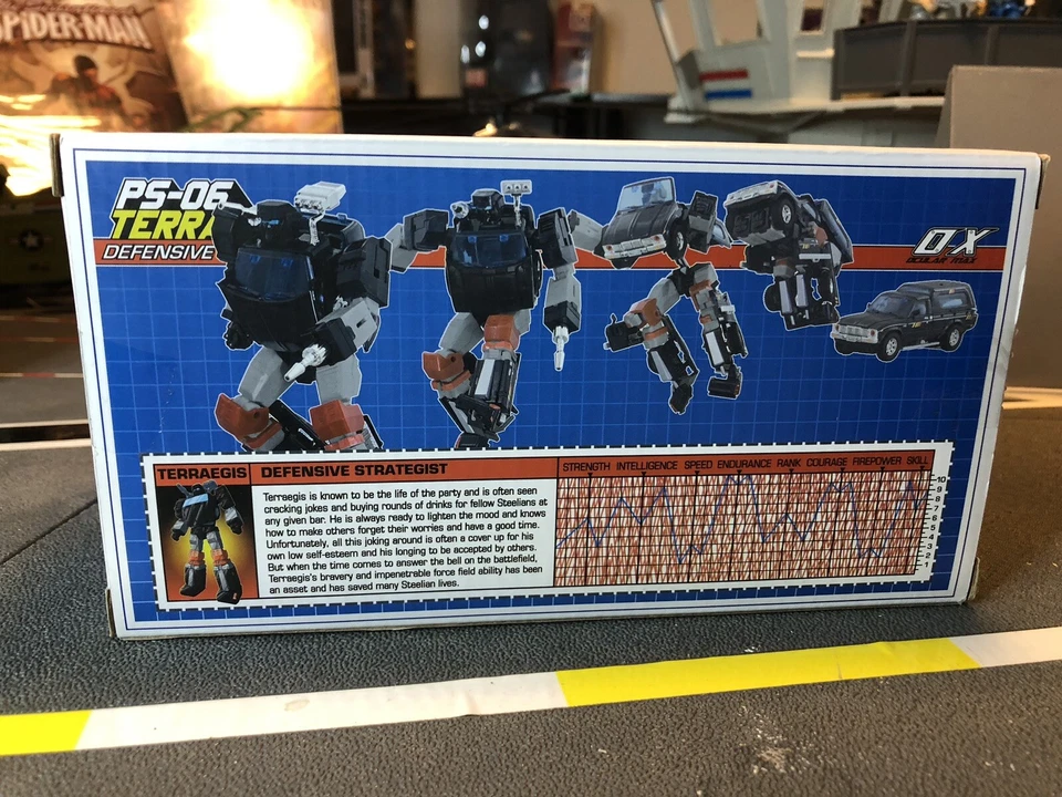 Transformers Ocular Max MMC PS-06O Terraegis Offroad MP White Trailbreaker MIB - Image 3 of 4