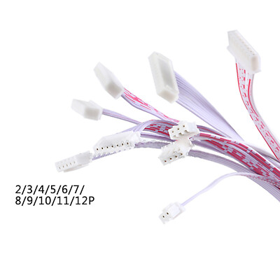JST XH2.54 2P-12Pin Plug Buchse, 2,54mm Pinabstand Cable 10/20cm Connector