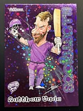 2024 Traders Cricket Matthew Wade ILLUSTRIOUS LUXE Hurricanes Card #ILL03
