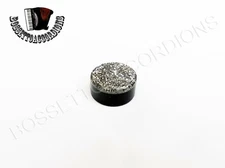 Accordion Buttons Ornate Silver 13.8 x 7.5 (mm)