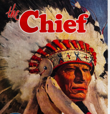 1947 Santa Fe Chief Train Advertisement Pullman Streamliner Railroad Line DWWW6