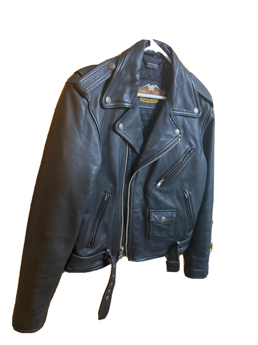 Vintage Harley Davidson Leather Jacket -Made in Korea-Size Vintage Harley Davidson Leather Jacket -Made in Korea-Size