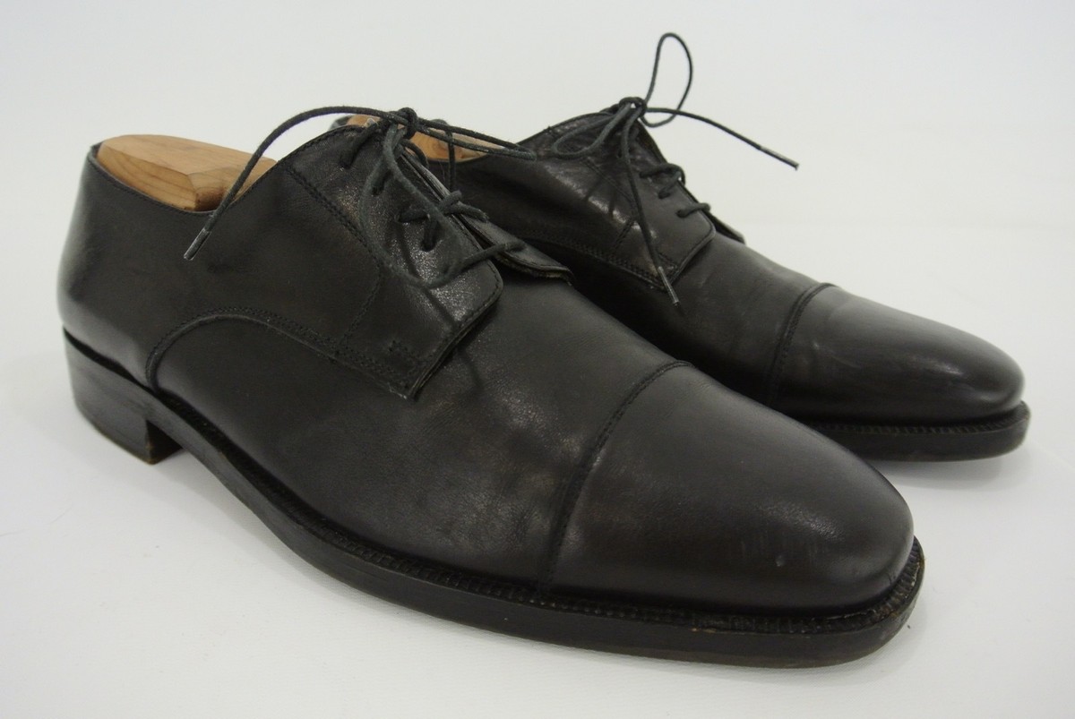 Johnston & Murphy Cellini Italy Cap Toe Oxford Mens Black  display picture 3