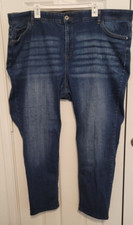 LIZ CLAIBORNE WOMAN CLASSIC BLUE JEANS SIZE 28W