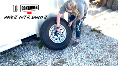 EZY Wheels™ Kit 8 LUG EZY Lift Shipping Container Wheels And Lift Made In USA - Foto 6