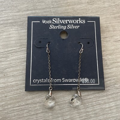 Belk Silverworks Pierced Earrings New