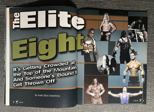 WWF Magazine January 2001 TAZZ wwe No Mercy THE ROCK * No Poster - Picture 4 of 8