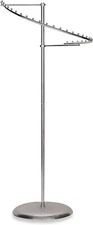 Spiral Clothing Rack 29 Ball Garment Retail Display Store Fixture Chrome 63" H
