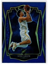 JOSH GREEN  MAVS  RC  2020-21 SELECT PREMIER #192  BLUE PRIZM