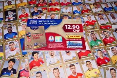PANINI Russia 2018 World Cup 18 - Swiss Gold Edition 92 Update Stickers