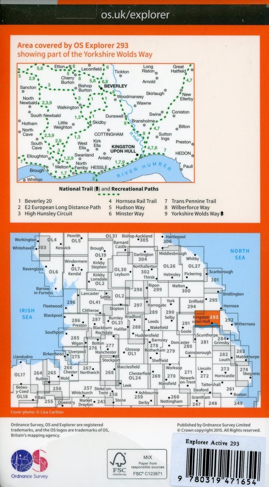 Thumbnail - Ordnance Survey | Kingston-upon-hull And Beverley | (land-)karte |