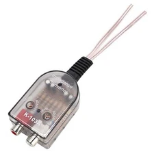 Car Stero Radio Speaker High To Low RCA Line Audio Impedance Converter B173