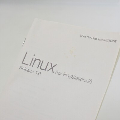 Linux Release 1.0 PS2 Playstation 2 For JP System 2278 p2 | eBay