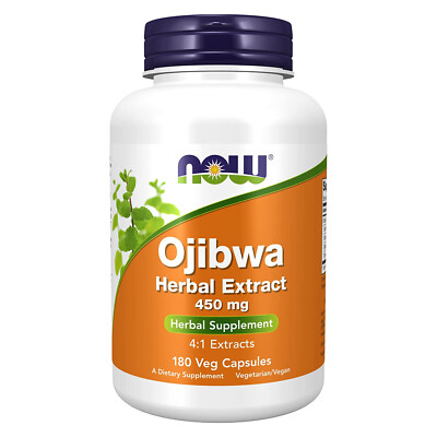 NOW FOODS Ojibwa Herbal Extract 450 mg 180 Veg Capsules
