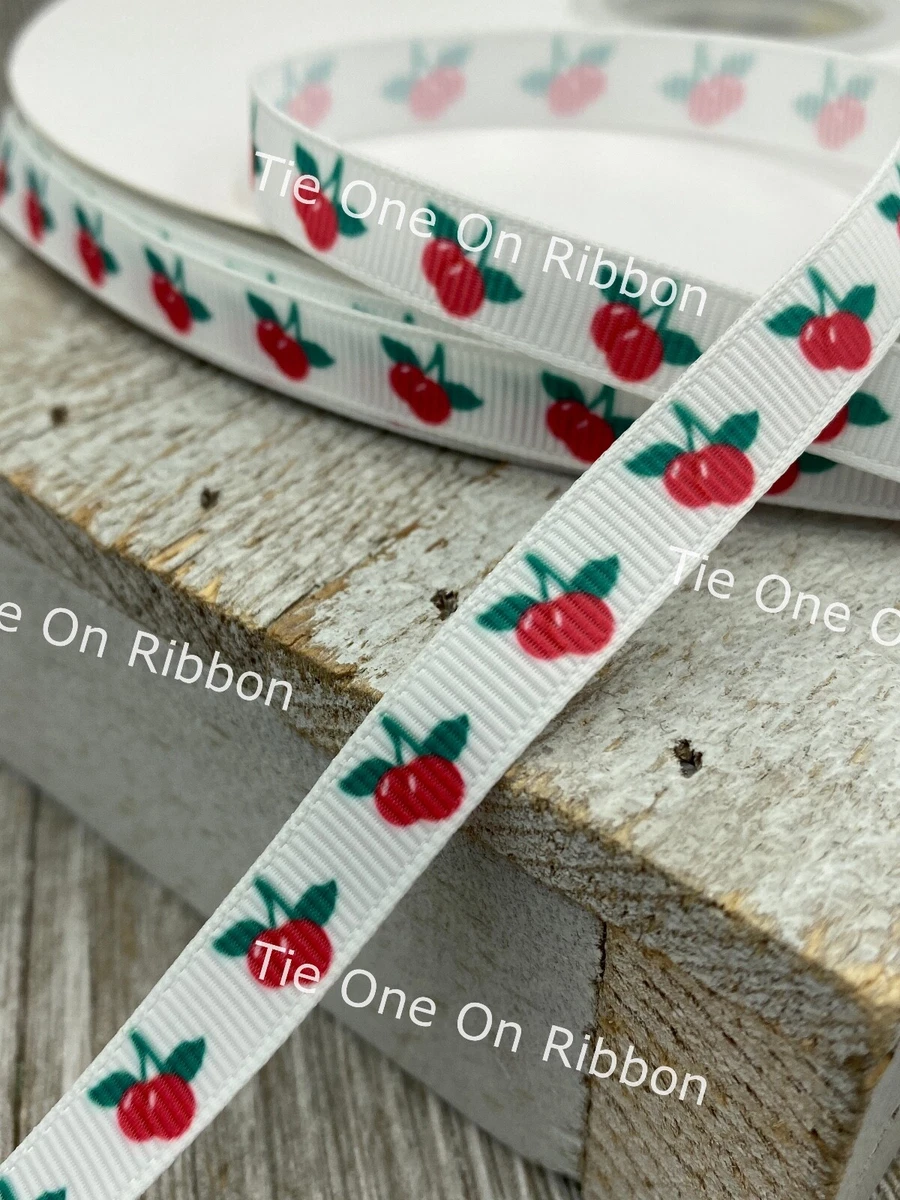 Printed ribbon by the cheap yard