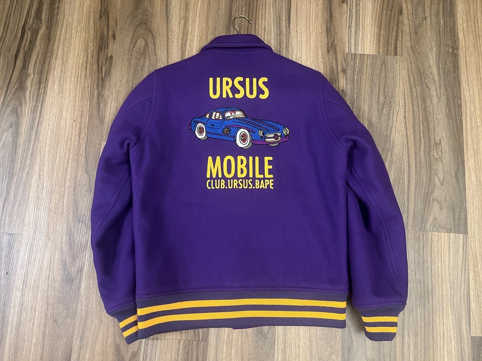 2009 Ursus Bape x WTAPS veste mobile moyen nigo supreme sous couverture