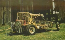 Michigan St. Clair Shores 1960s Custom Hot Rod automobile Postcard 22-7625