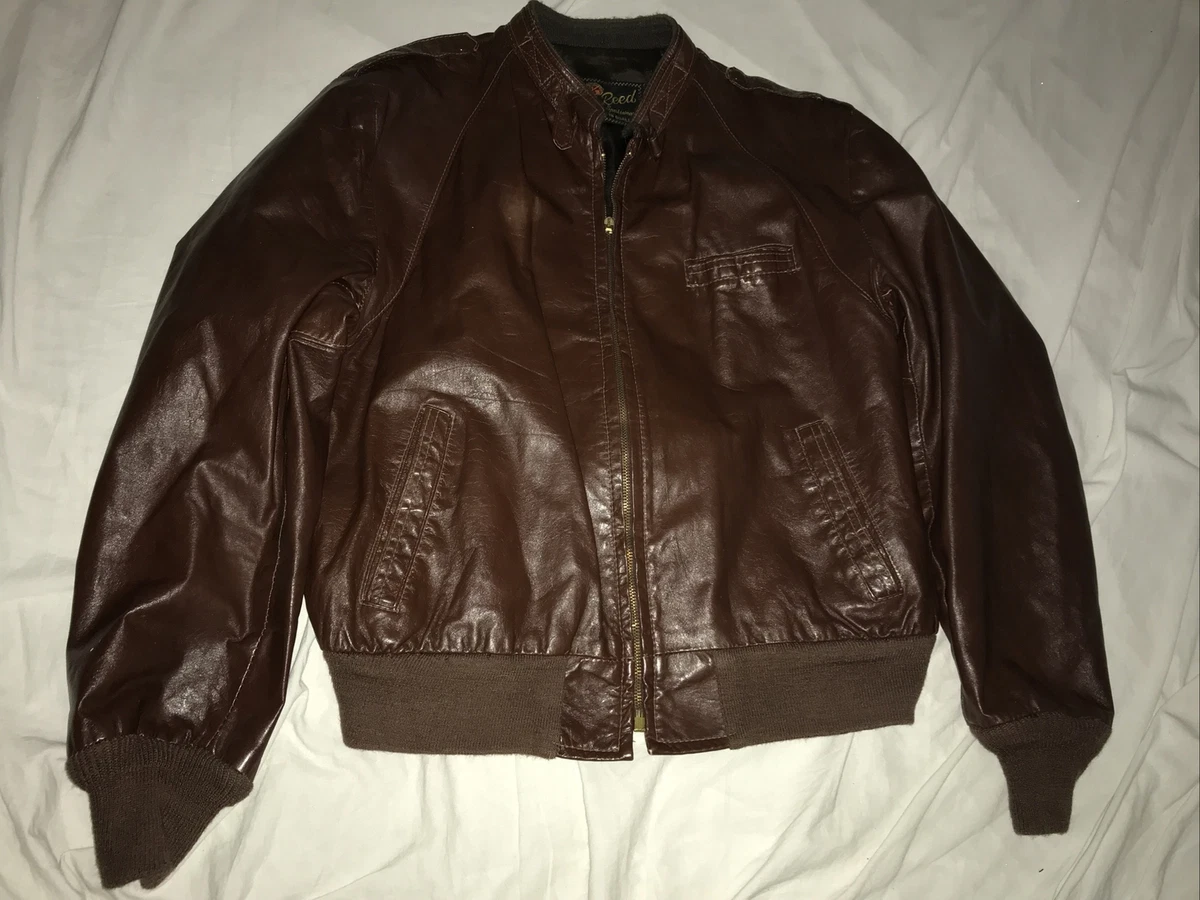 Reed leather deals jacket ebay
