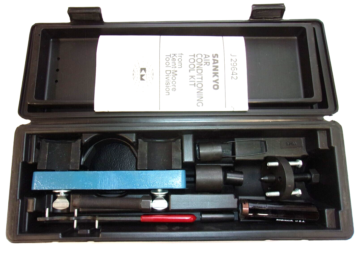 KENT MOORE TOOL J-29642 SANKYO AIR CONDITIONING TOOL KIT | eBay