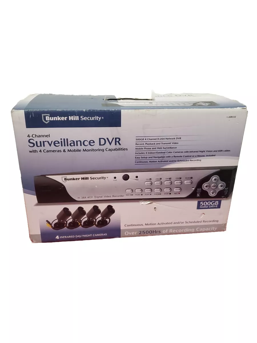 Bunker hill security best sale h264