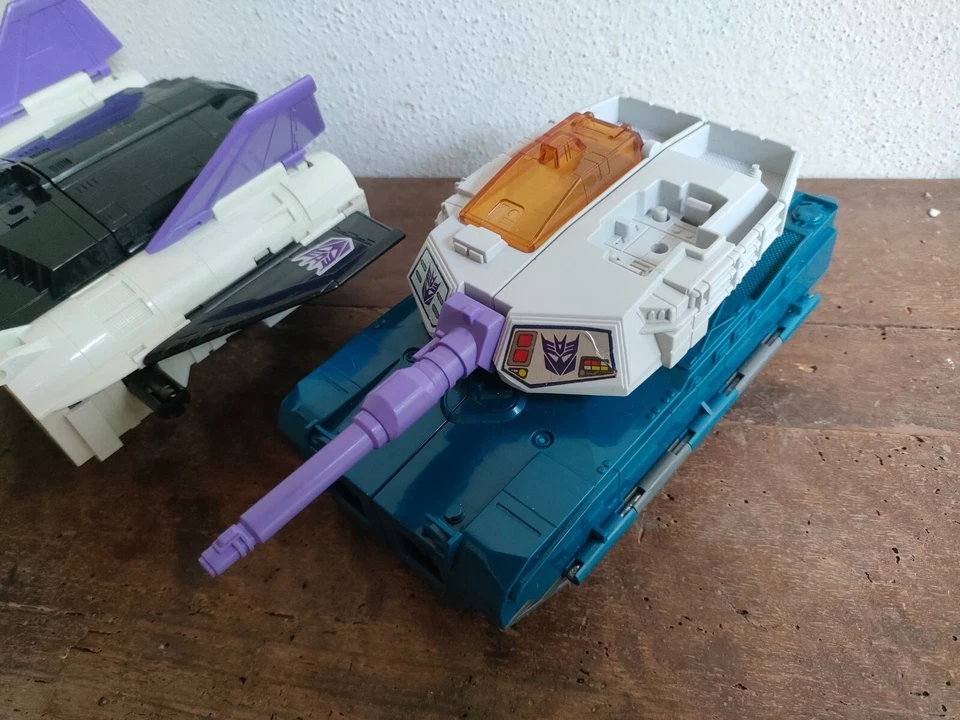 Transformers Masterforce OVERLORD Decepticon Vintage Hasbro Takara 1988 - Imagen 3 de 4