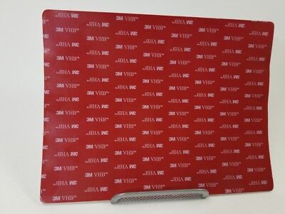 4/" X 8/" SHEET GOPRO MOUNT 1 3M 5925 BLACK VHB .025/"DOUBLE STICK FOAM TAPE