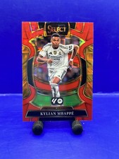 2025-26 Select La Liga Soccer Kylian Mbappé Red Pandora Prizm Terrace Level #9