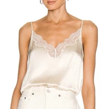 CAMI NYC Helen 100% Silk Camisole in Ceramic New With Tags - Size Small