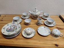 Teeservice Kahla 6 Personen Motiv Japan  Made GDR