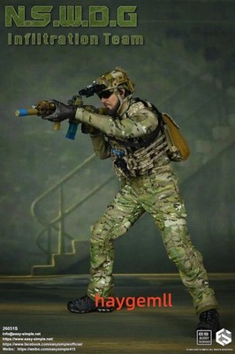 In Stock Easy&Simple 1/6 Scale  12in 26051S U.S.Navy SEAL Limited Edition