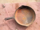 Vintage Griswold cast iron skillet  #8 Good Health 658