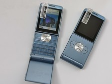 Sony Ericsson W350 W350i black Blue Unlocked Flip 2G MobilPhone For Collectors