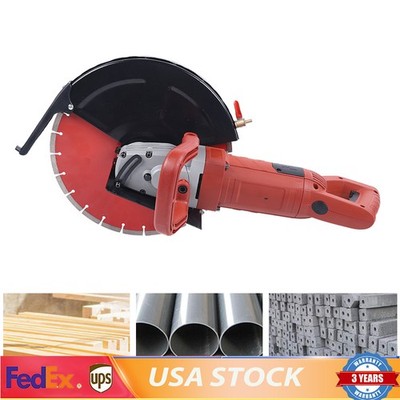 14'' Concrete Saw Electric Demo Saw Concrete Saw Cutter Wet Dry Masonry Cut Saw