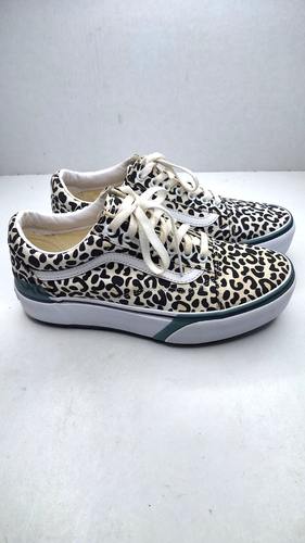 Scarpe VANS Old Skool impilate platform stampa leopardata nero bianco Me's 8,5, Wo 10 - Foto 5 di 11