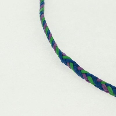 LOUIS VUITTON Brass Friendship Bracelet metal Blue M0967Z LV Auth